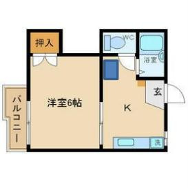 ヴィラ北平野Ⅱの間取り