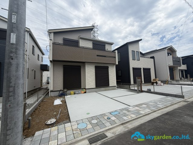 平塚市河内2期　新築戸建　全6棟2号棟の外観