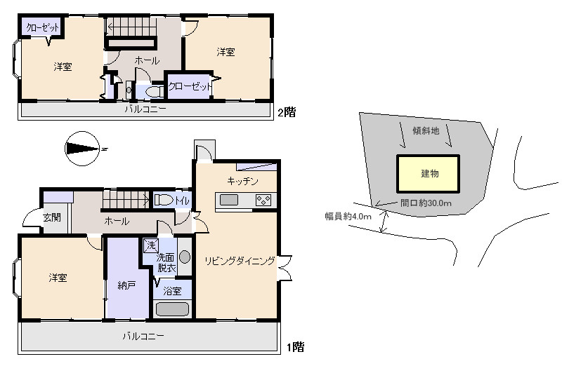 伊東市　宇佐美みのりの村の間取り