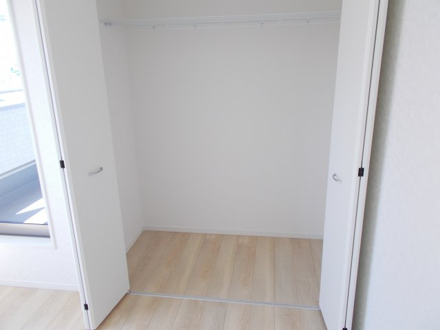 クレイドルガーデン富岡市七日市第５　１号棟の収納|収納のためのスペースです