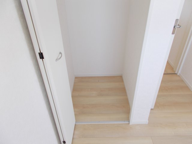 クレイドルガーデン富岡市七日市第５　１号棟の収納|収納豊富です