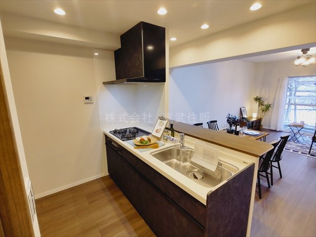 【キッチン】 | 東武みよしみずほ台サンライトマンションB棟 | 使いやすいキッチンです