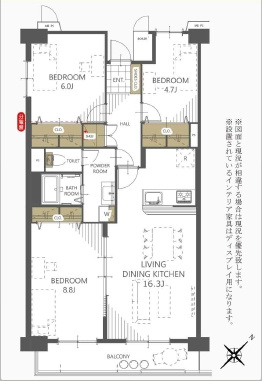 【間取り】の画像