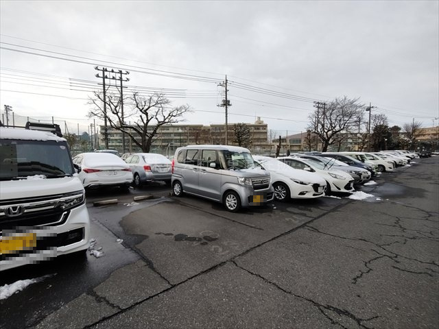 【駐車場】 | 東武みよしみずほ台サンライトマンションB棟 | 敷地内駐車場（空き状況要確認）