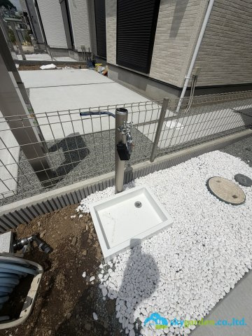 平塚市河内2期　新築戸建　全6棟3号棟の庭