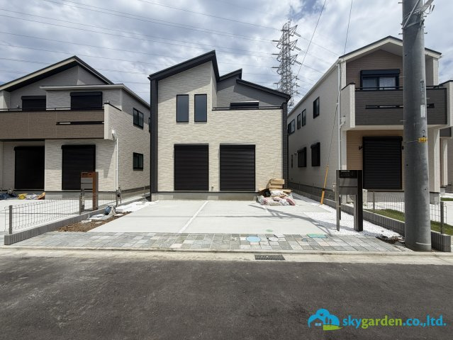 平塚市河内2期　新築戸建　全6棟3号棟の外観