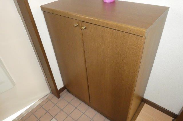 マーキュリーⅡの内装|シューズボックス