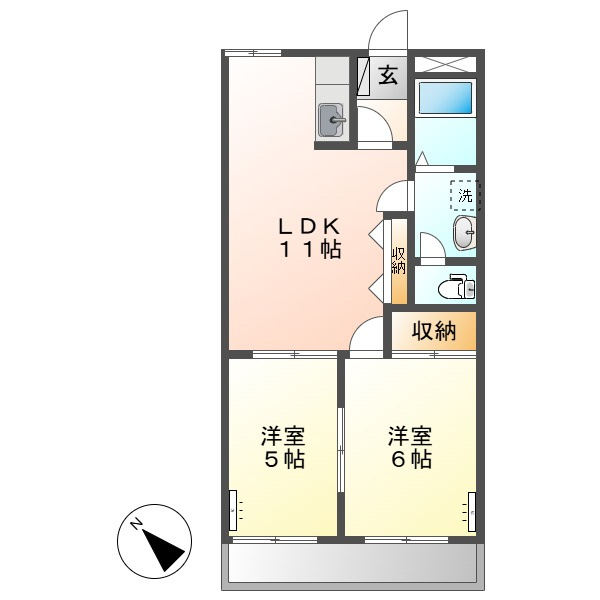 マーキュリーⅡの間取り