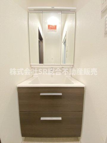 岩田町1丁目中古戸建の独立洗面台|独立洗面台、朝の身支度には欠かせません