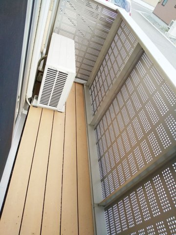 カモミール台町のバルコニー