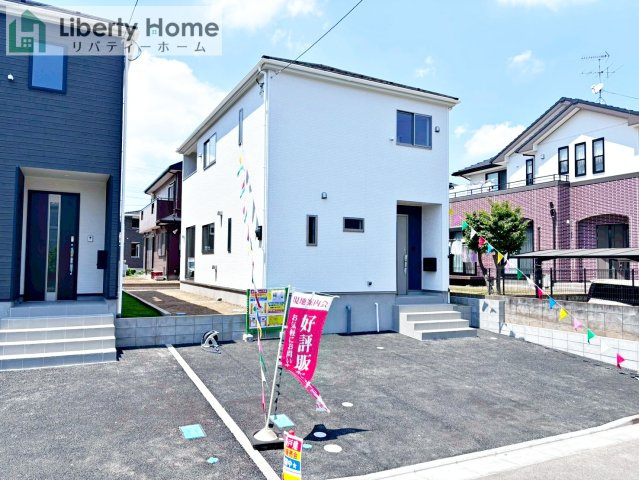 龍ケ崎市城ノ内第10　新築戸建　1号棟の外観