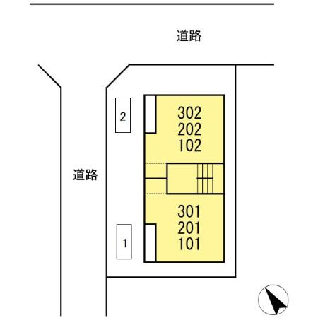 マ・メゾンの区画図