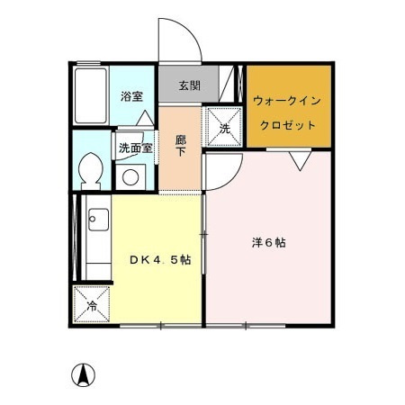 ジュネス・シノダの間取り