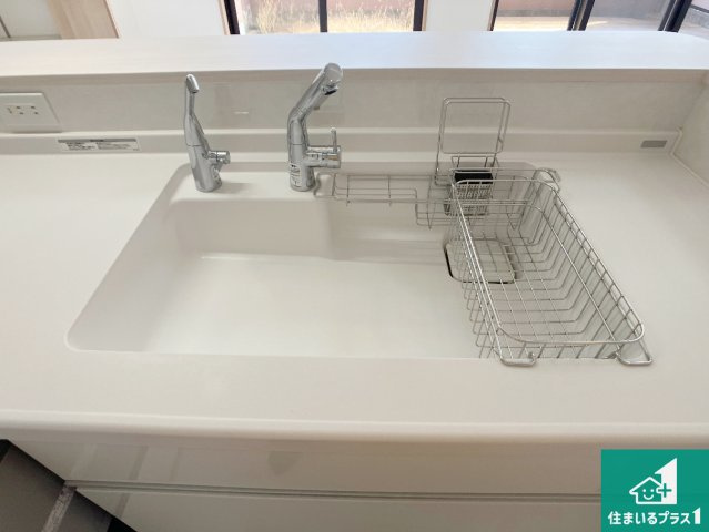 須磨シーサイドヒルズIの設備|広々としたシンクで食器洗いも楽々！