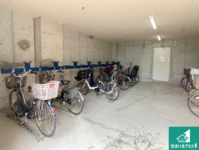 須磨シーサイドヒルズIの駐輪場|共用部（駐輪場）
