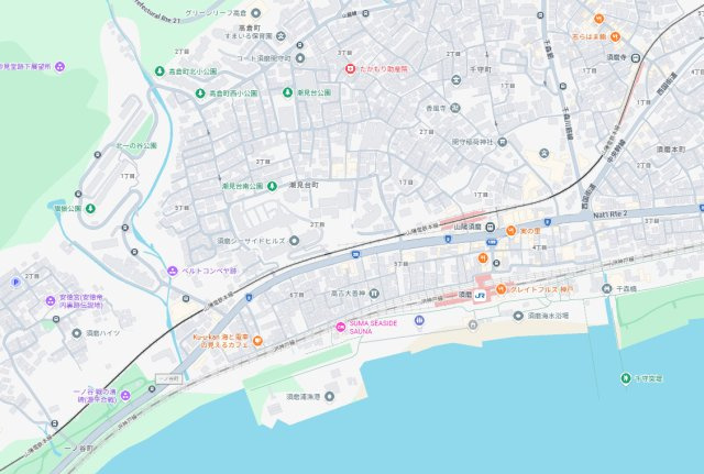 須磨シーサイドヒルズIの地図