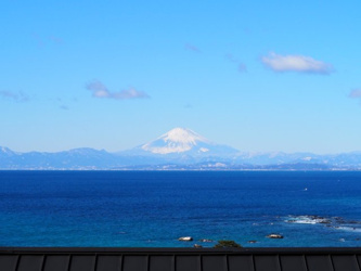 海見え！リビングから富士山・海を臨む秘密基地の画像