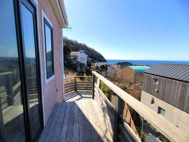 海見え！リビングから富士山・海を臨む秘密基地の展望