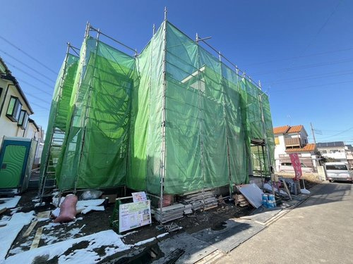 ◆草加市苗塚町１期の外観|現地を実際に見てみたいというお問い合わせも大歓迎。車でご自宅まで送迎も致します。