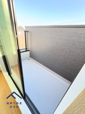 南区中尾１丁目　戸建てのバルコニー