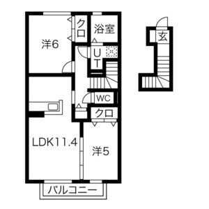 シャトー・ムートンの間取り