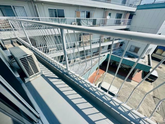 メゾン白鷺のバルコニー