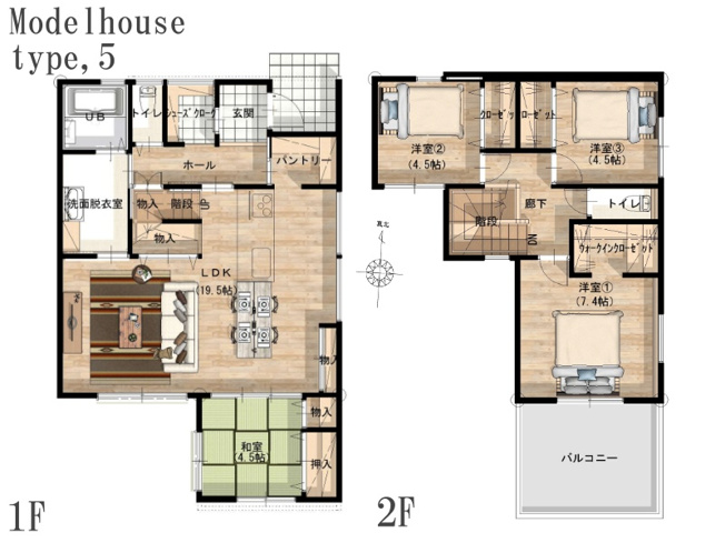 【間取り】 | トレステージ山室1丁目