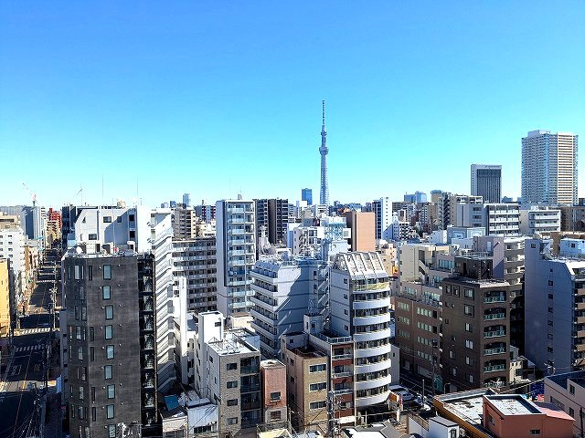プライムメゾン入谷の設備|12F、上層階はスカイツリー隅田川花火見えます