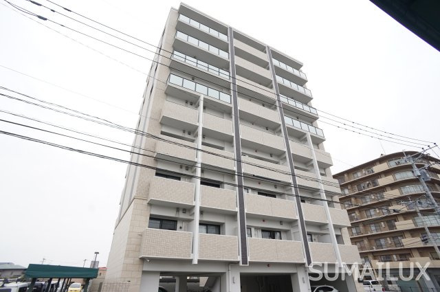 熊本市南区田迎６丁目の賃貸マンションの外観