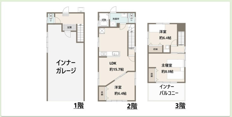 高知市瀬戸西町　周辺に商業施設多数！中古一戸建ての間取り|■建物価格1,750万円■土地面積82.99㎡■建物面積131.76㎡■3LDK