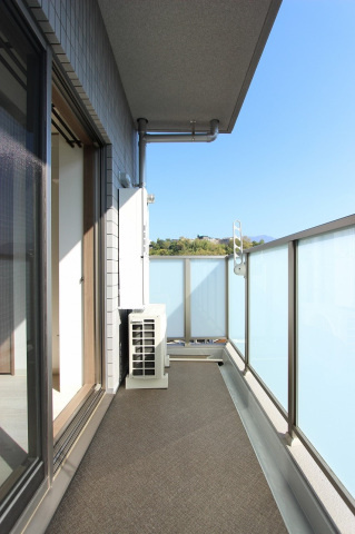 Welsh.Sビル7のバルコニー