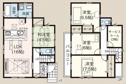 【間取り】 | 小田急線「読売ランド前」新築分譲