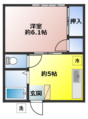清山荘の間取り