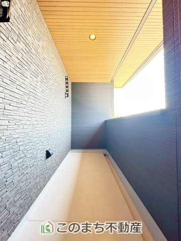 アーバンレジオス宇都宮市滝の原3丁目のバルコニー|雨でも安心のインナーバルコニーです！
