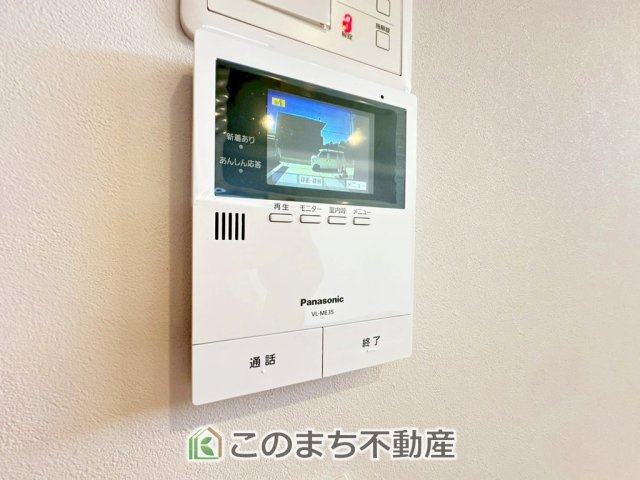アーバンレジオス宇都宮市滝の原3丁目の設備|ＴＶモニター付きインターホンで防犯面もしっかり安心♪

