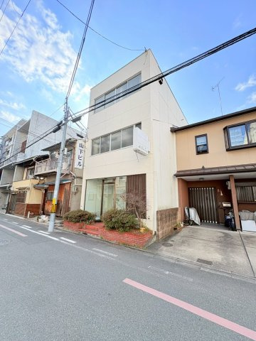 橘柳町　売りビルの前面道路含む現地写真