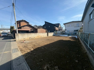 【外観】 | 川越市月吉町　建築条件なし売地　東武東上線『川越市駅』徒歩15分　【月越小学区】