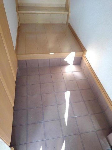 サンガーデンＤの玄関