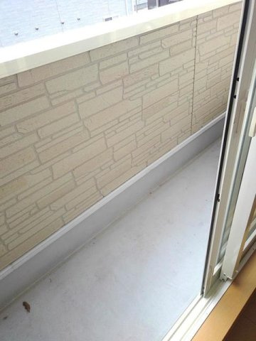 サンガーデンＤのバルコニー