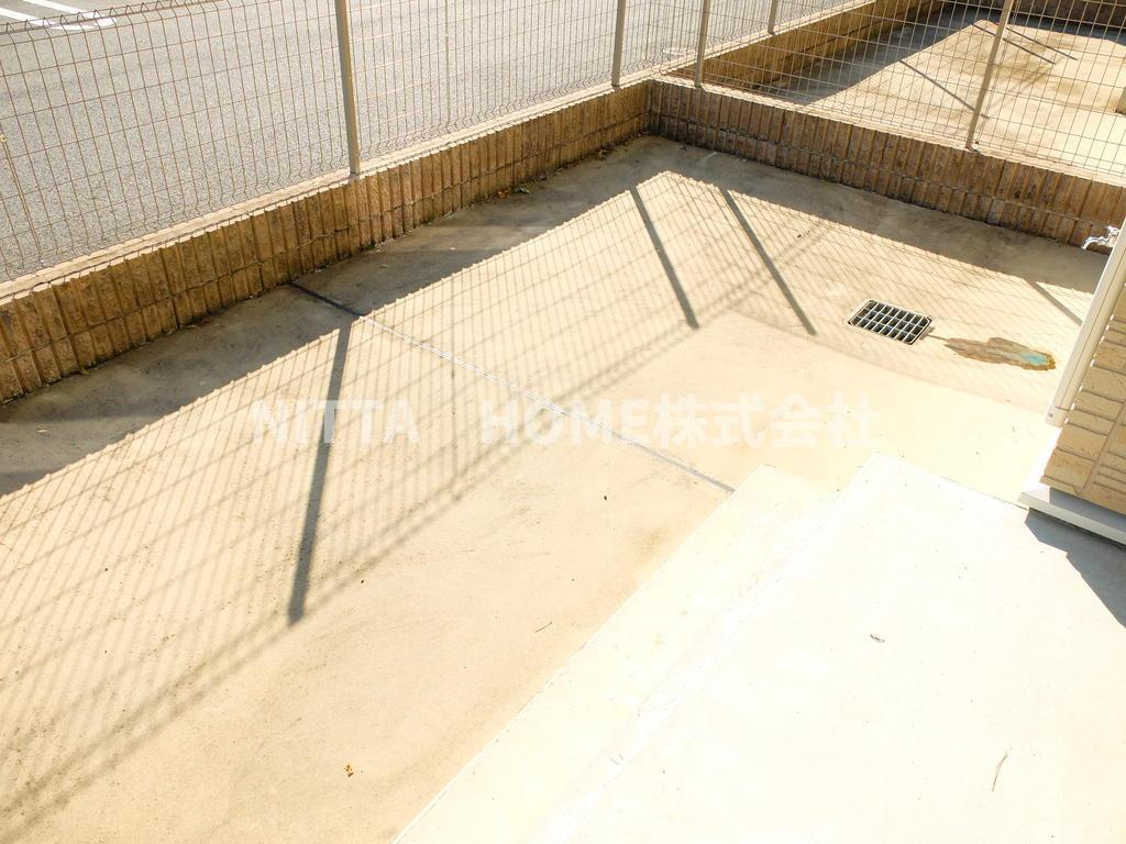 サンタウン青垣のバルコニー|広々テラスも魅力的♪