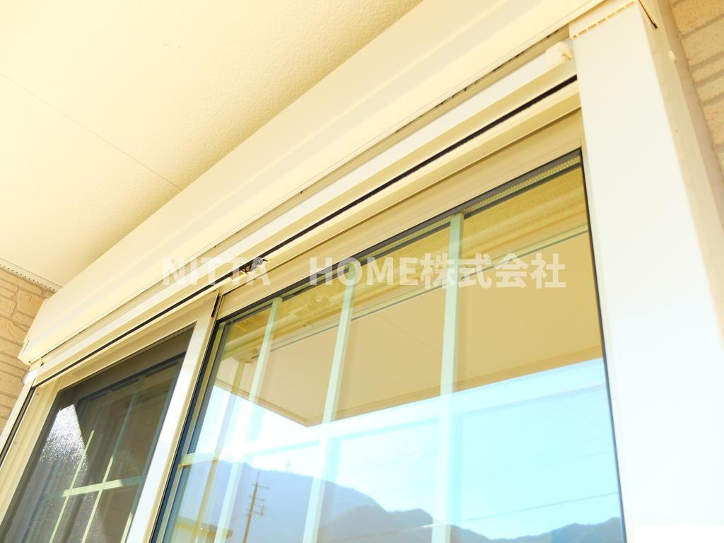 サンタウン青垣の設備|シャッター雨戸完備！！