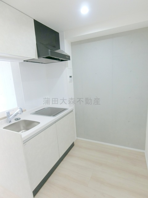 ラヴィエール羽田スカイゲートのキッチン|二口IHコンロ付きシステムキッチン