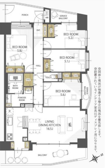 【間取り】 | セレナハイムパークステージ桶川