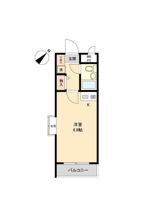 ライオンズマンション清瀬第２の間取り