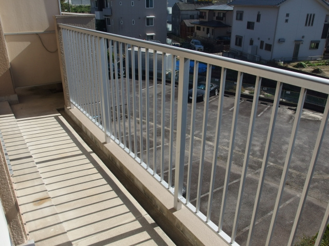 マンション加藤のバルコニー