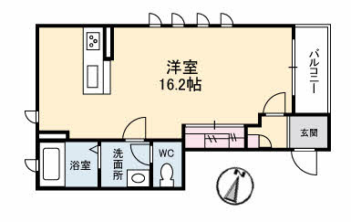 ウムヴェルトビルの間取り