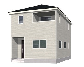 南金田（第1）　新築戸建　2号棟【全5区画】の完成予想図|2号棟　3LDK