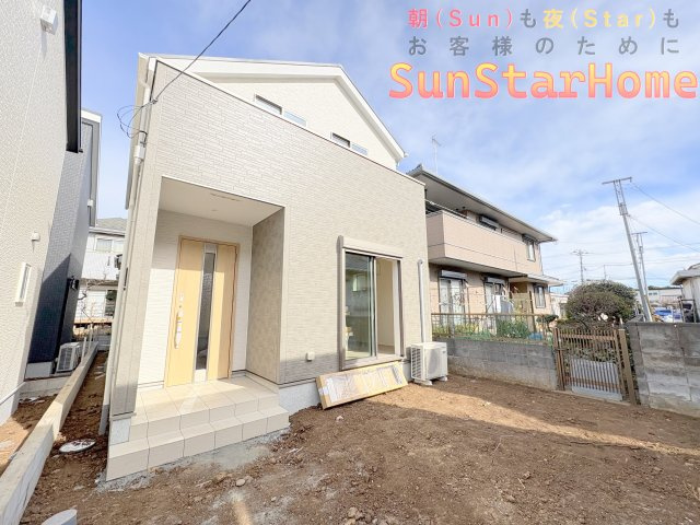 【サンスターホーム】瑞穂町殿ヶ谷　太陽光発電付き新築戸建3号棟の外観