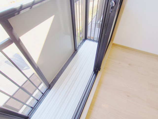 キャッスル21のバルコニー