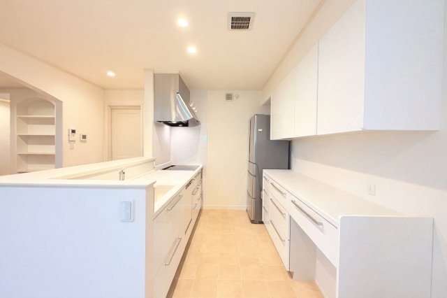 古河市下山町オール電化住宅のキッチン